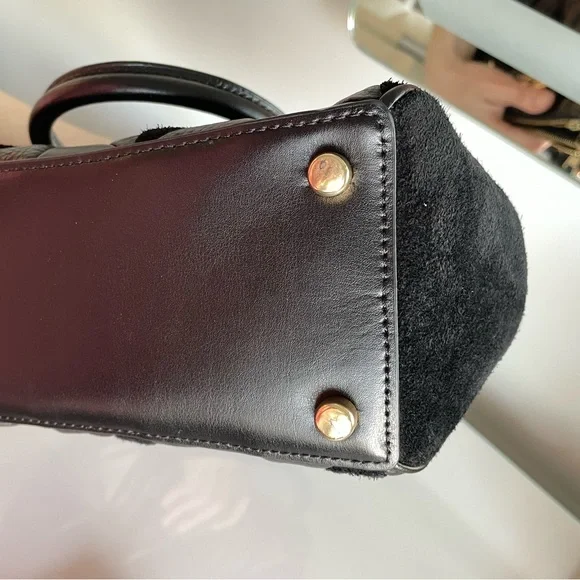 Coach Top Handle Bag Black - Picture 9 of 11